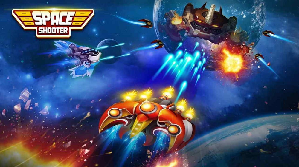 Space Shooter Galaxy Attack - Một trong các tựa game bắn súng arcade đỉnh cao