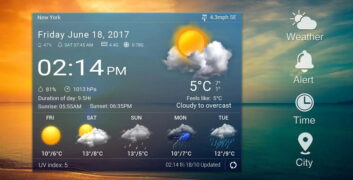 Tải Sense Flip Clock & Weather MOD (Mở khóa Premium) + APK 6.33.2