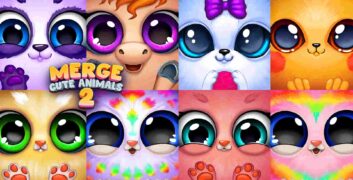 Tải Merge Cute Animal 2 MOD (Kinh Nghiệm Cao) + APK 2.28.00