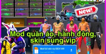 MOD Skin FF – Tải Mod Skin Free Fire OB41 Không Khóa Nick