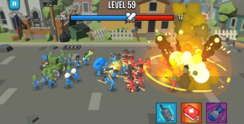 Tải Stick Army MOD (Bất tử, One Hit) + APK 1.3.8