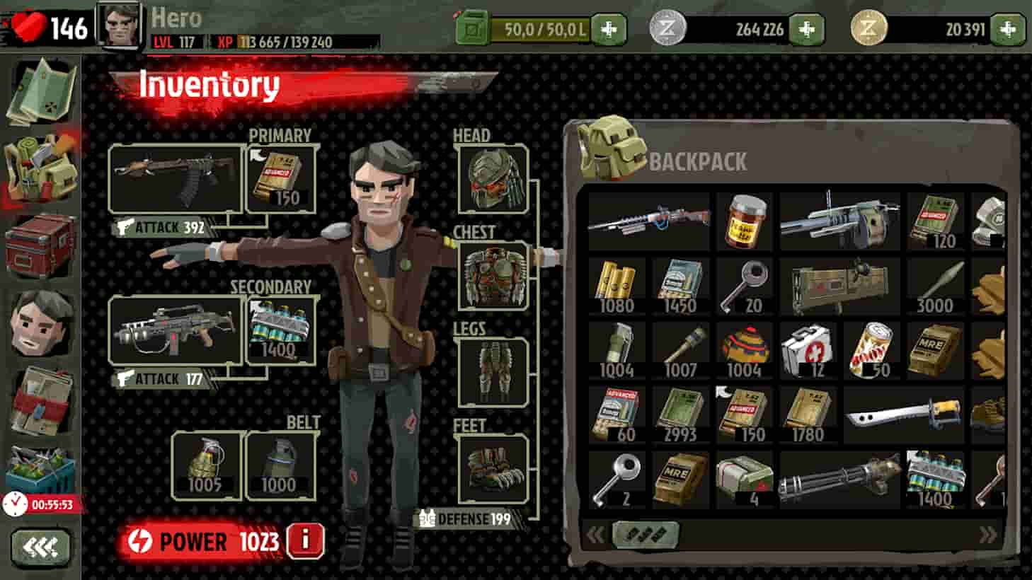 Game mang lại trải nghiệm chơi thú vị khi đối mặt với boss zombie